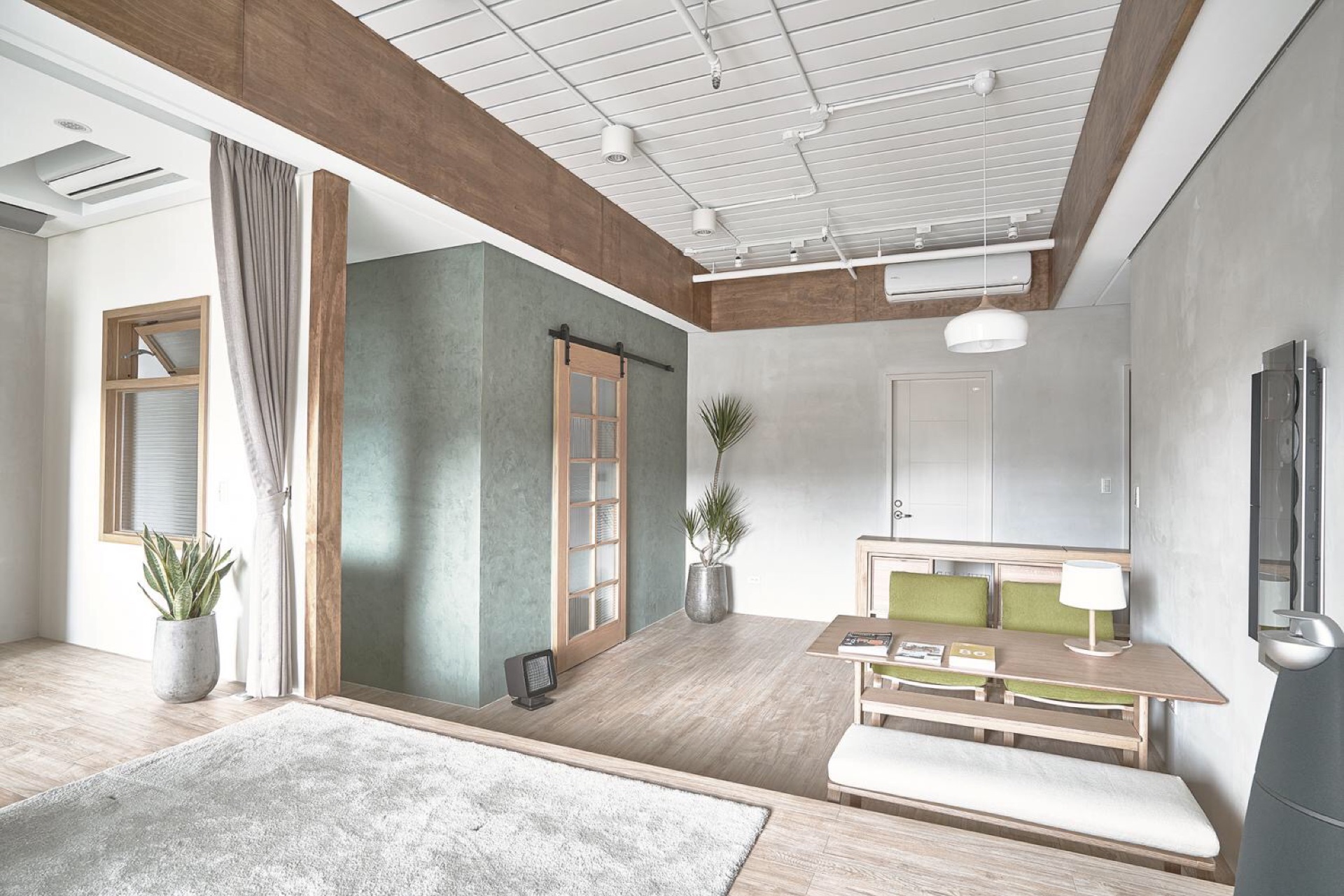 Loft 風老屋木作格局